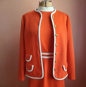 Vintage 1960s Leslie Fay Knits Dress